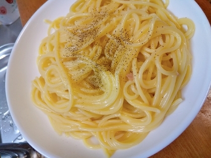 クリームパスタ