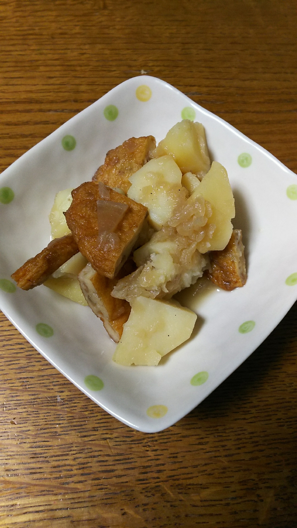 大根、平天、じゃがいも煮