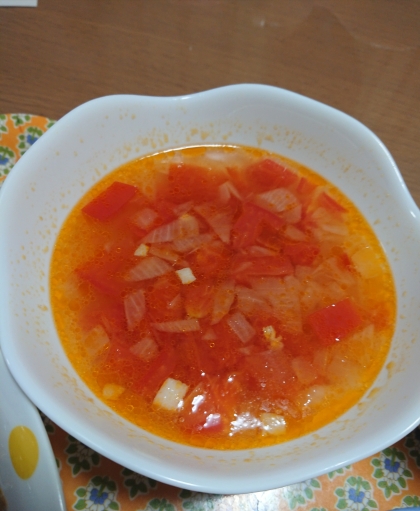 唐辛子&生姜★代謝をあげるトマトスープ