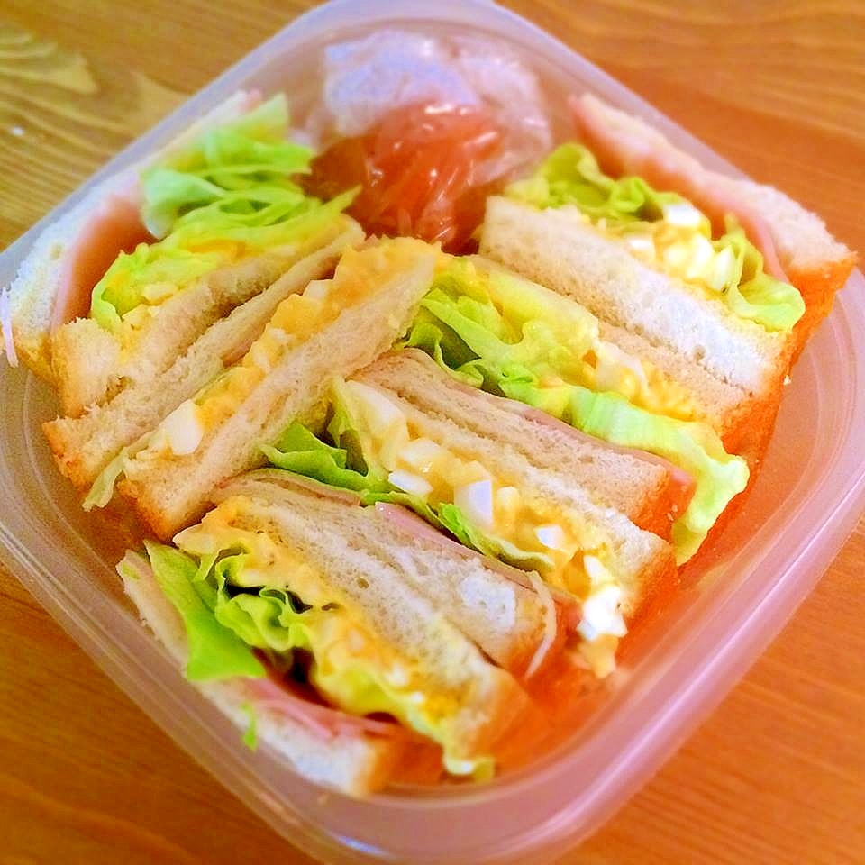 誰でも超簡単 お弁当サンドイッチ レシピ 作り方 By ドラざえもん009 楽天レシピ 誰でも超簡単 お弁当サンドイッチ レシピ 作り方 By ドラざえもん009 楽天レシピ