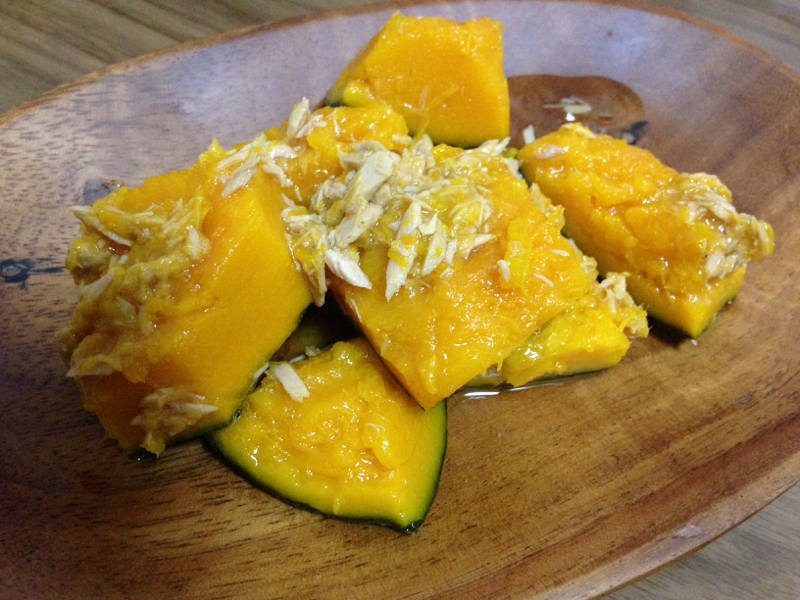 ツナかぼちゃ煮**