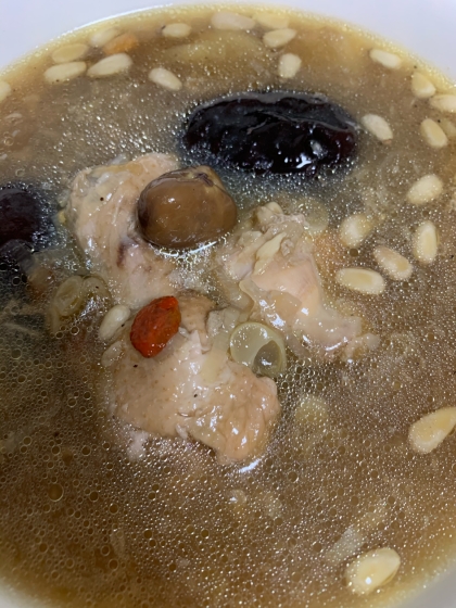 圧力鍋でお手軽サムゲタン 参鶏湯 レシピ 作り方 By Ryoripapa 楽天レシピ