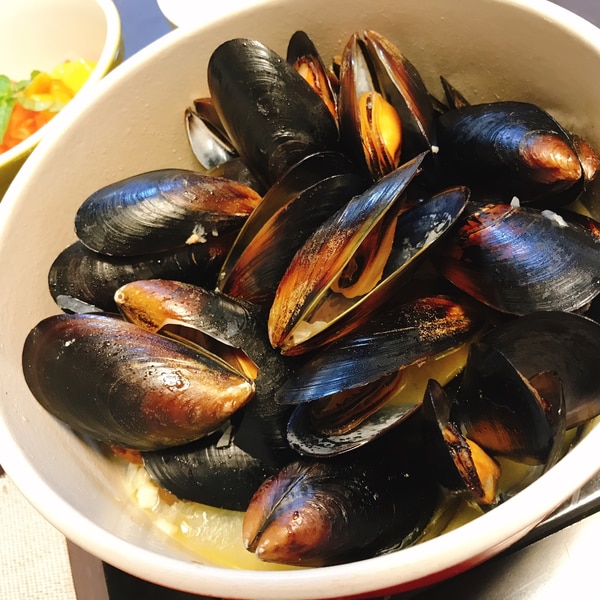 冷凍ムール貝のワイン蒸し レシピ 作り方 By ちょこおばぁ 楽天レシピ 冷凍ムール貝のワイン蒸し レシピ 作り方 By ちょこおばぁ 楽天レシピ