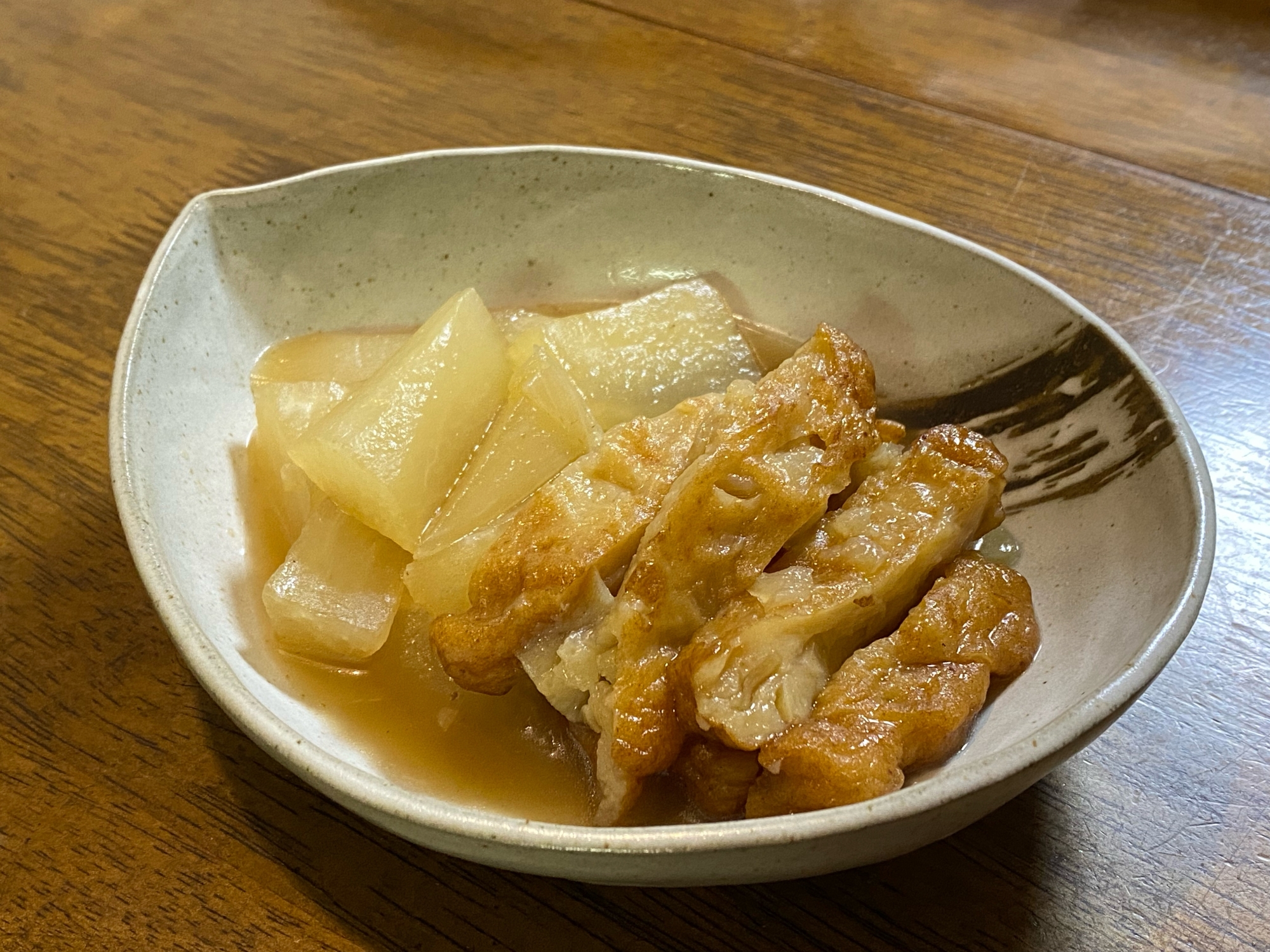 ビールに合う！✨大根とさつま揚げの薄味煮