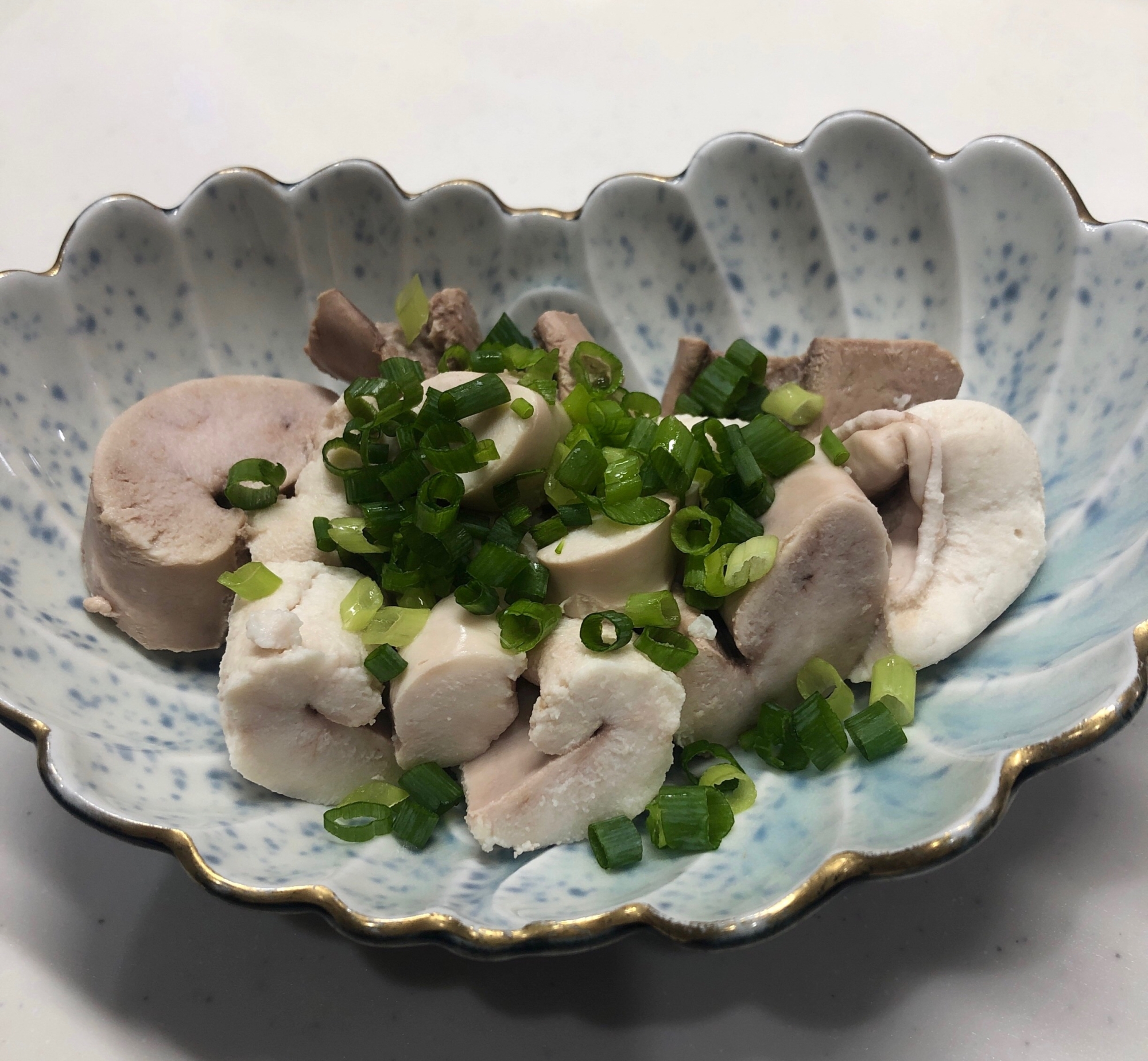 鮭の白子ポン酢(&下処理)