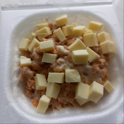 こだわりの✨洋風チーズなっとう✨低糖質 タンパク質
