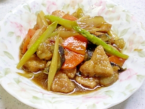 豚肉と海老の中華風炒め煮