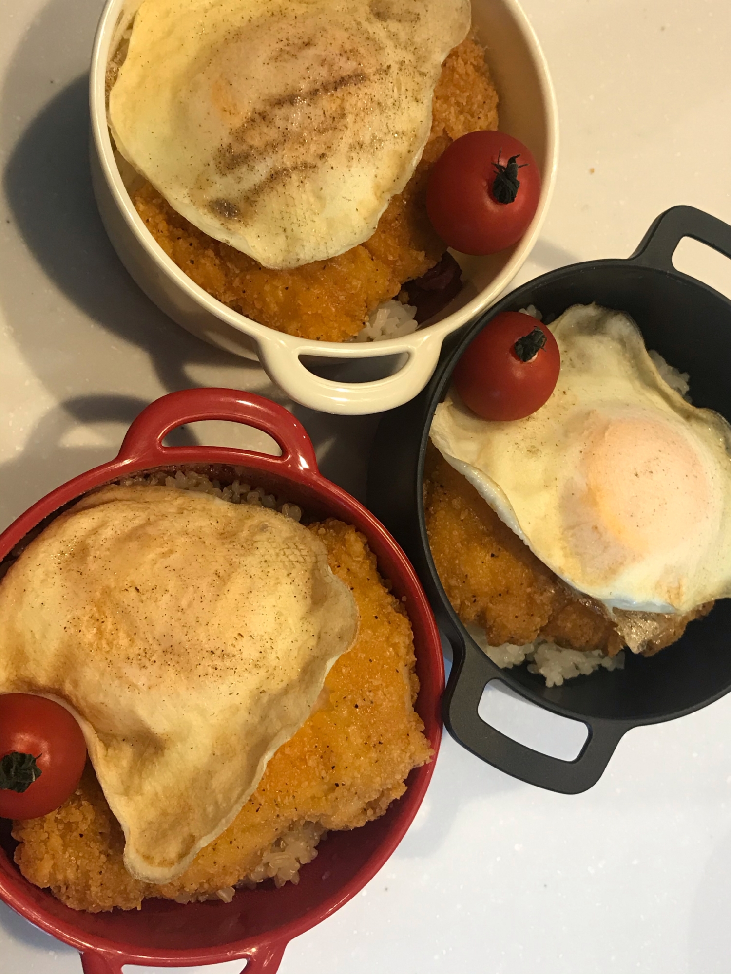 簡単弁当ファミチキ丼