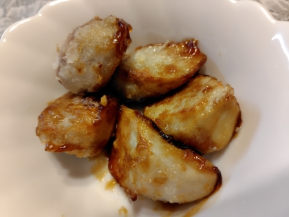 食べだすと、とまらない☆揚げ里芋の甘辛！