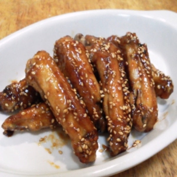 鶏の手羽先の甘辛揚げ 焼き レシピ 作り方 By 戦うコックさん 楽天レシピ 鶏の手羽先の甘辛揚げ 焼き レシピ 作り方 By 戦うコックさん 楽天レシピ
