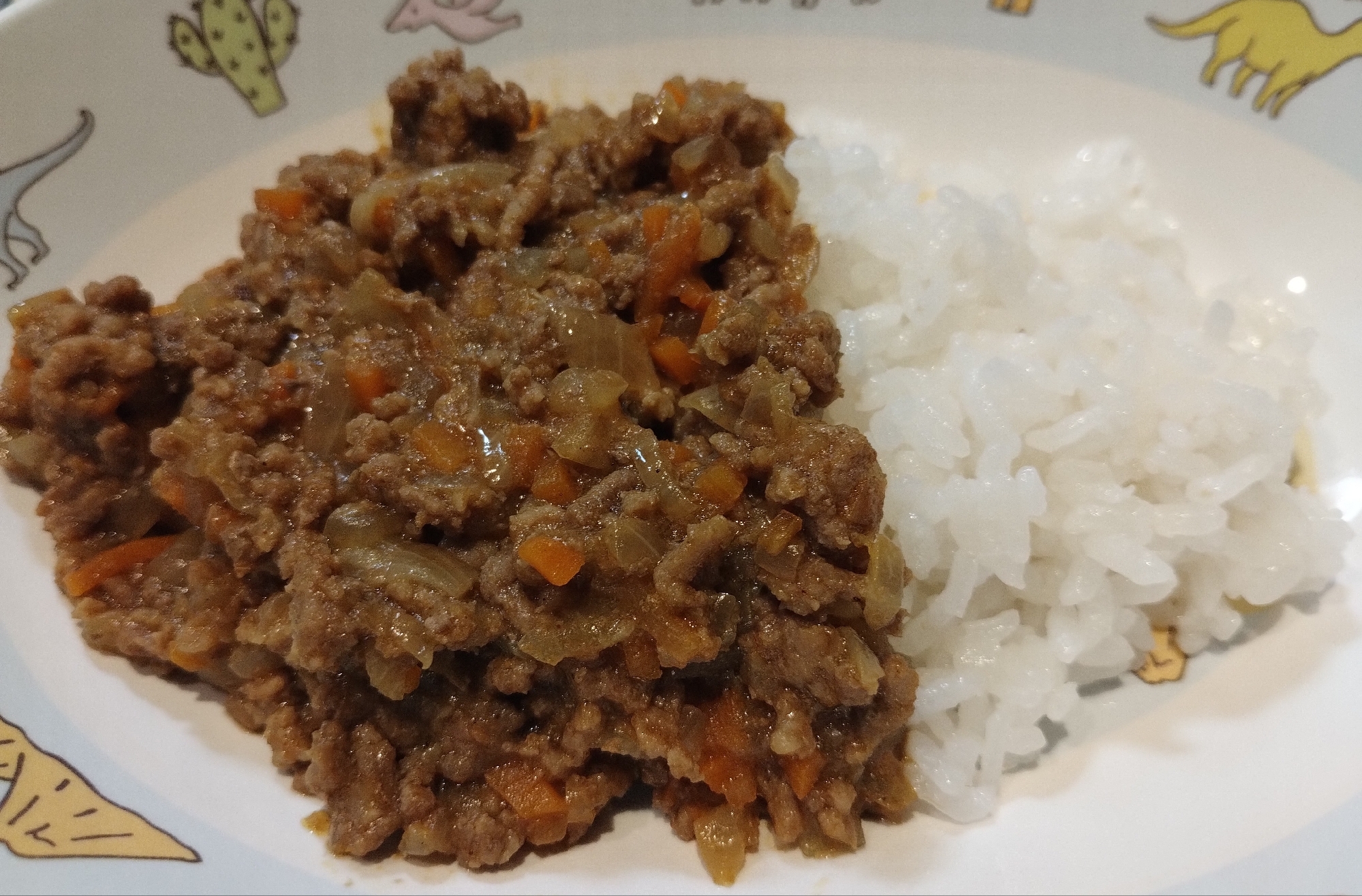 柿入りキーマカレー