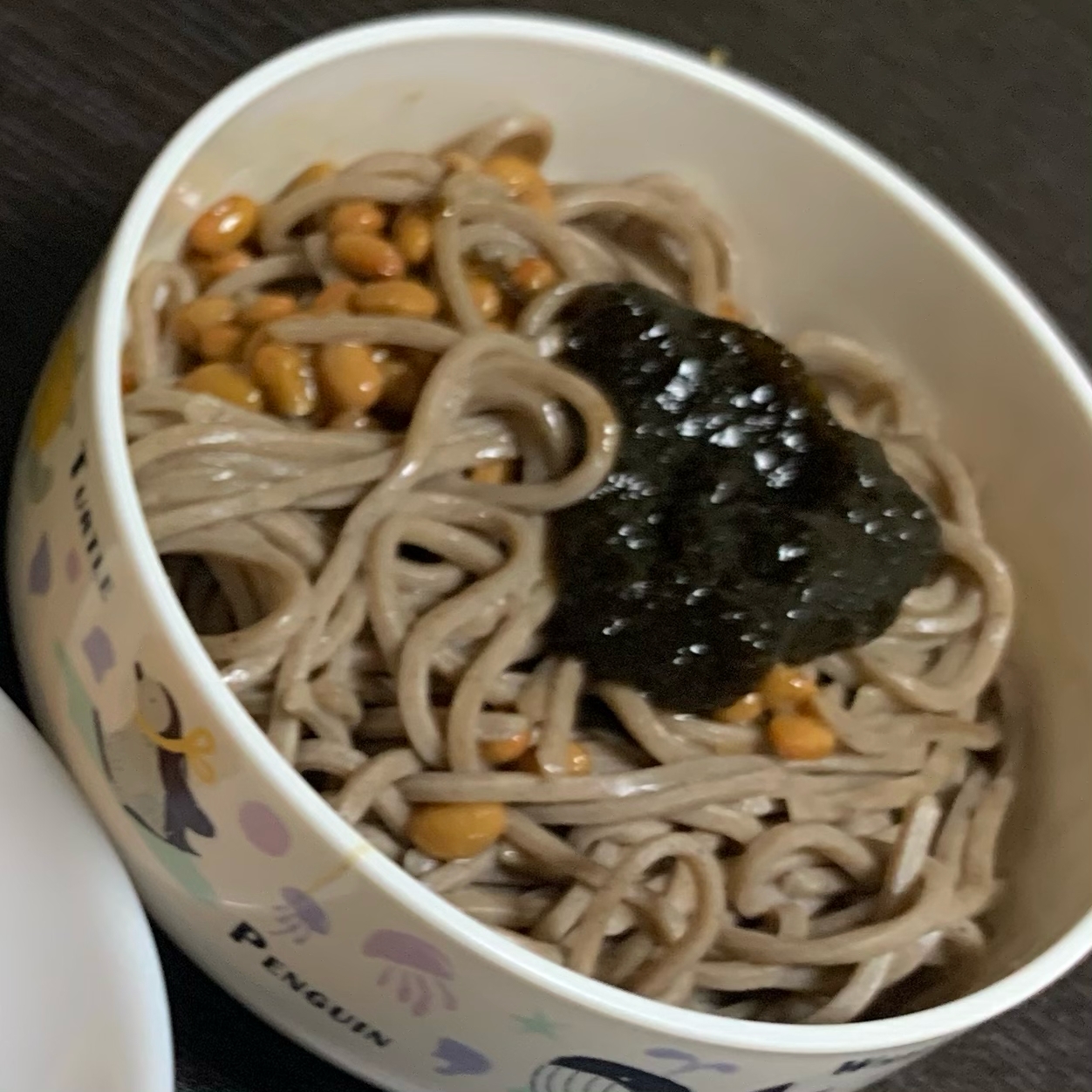 納豆あおさそば