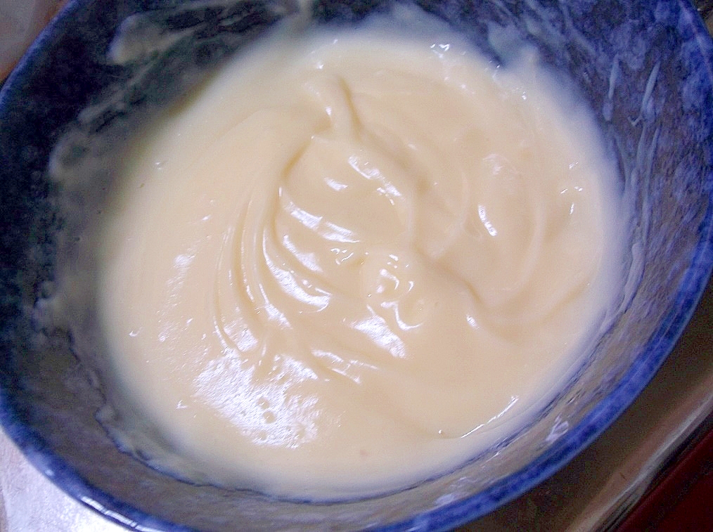 豆乳で簡単カスタードクリーム