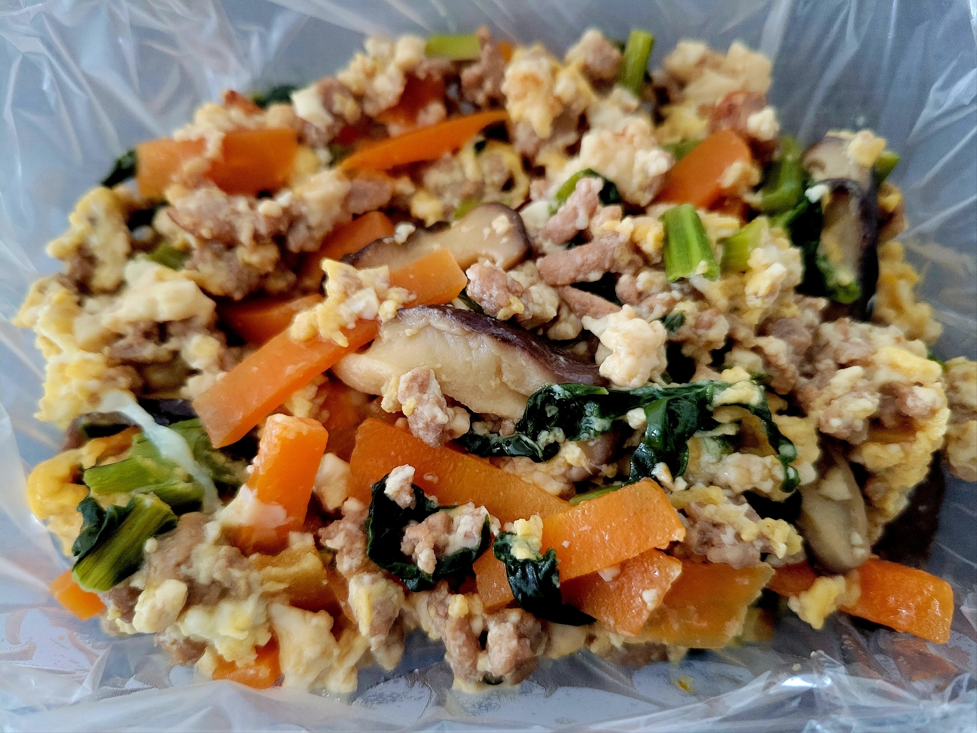 具だくさん☆炒り豆腐