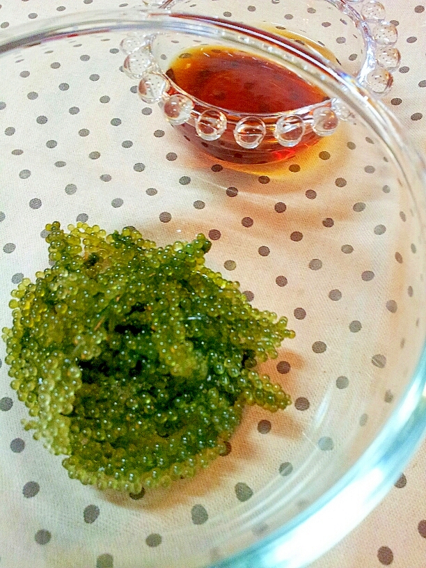 三杯酢でさっぱり 沖縄の海ぶどう レシピ 作り方 By ラズベリっち 楽天レシピ 三杯酢でさっぱり 沖縄の海ぶどう レシピ 作り方 By ラズベリっち 楽天レシピ