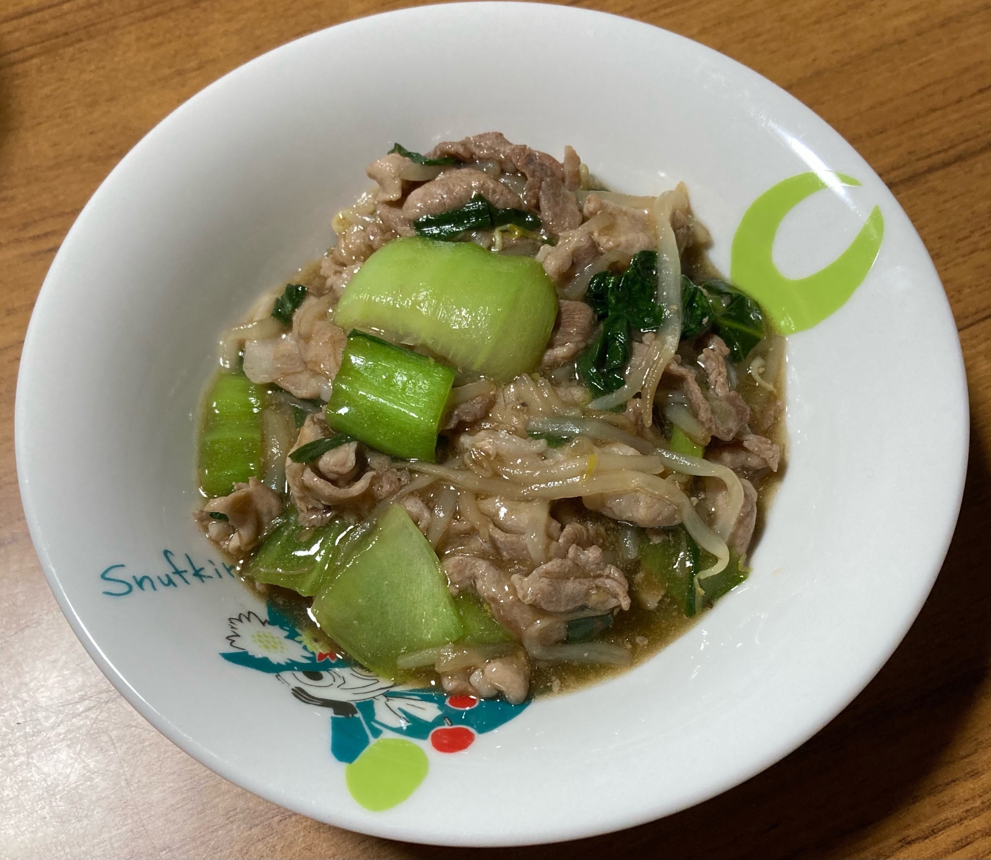 ご飯が進む！豚肉ともやしのオイスター炒め