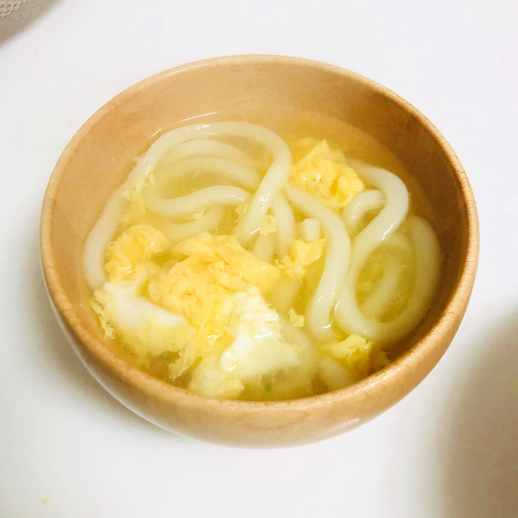 かき卵うどん