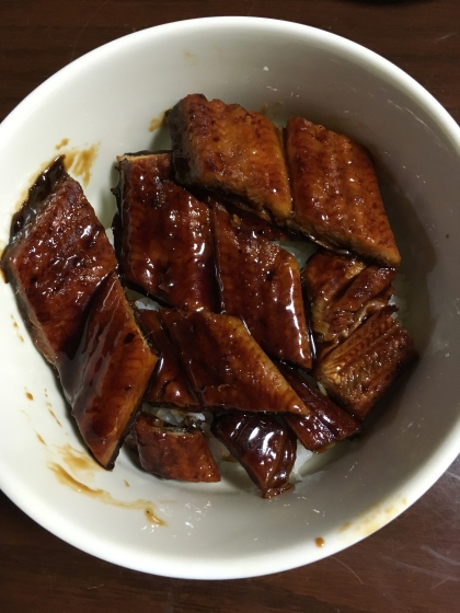 お家で！絶品鰻丼！タレも手作り☆