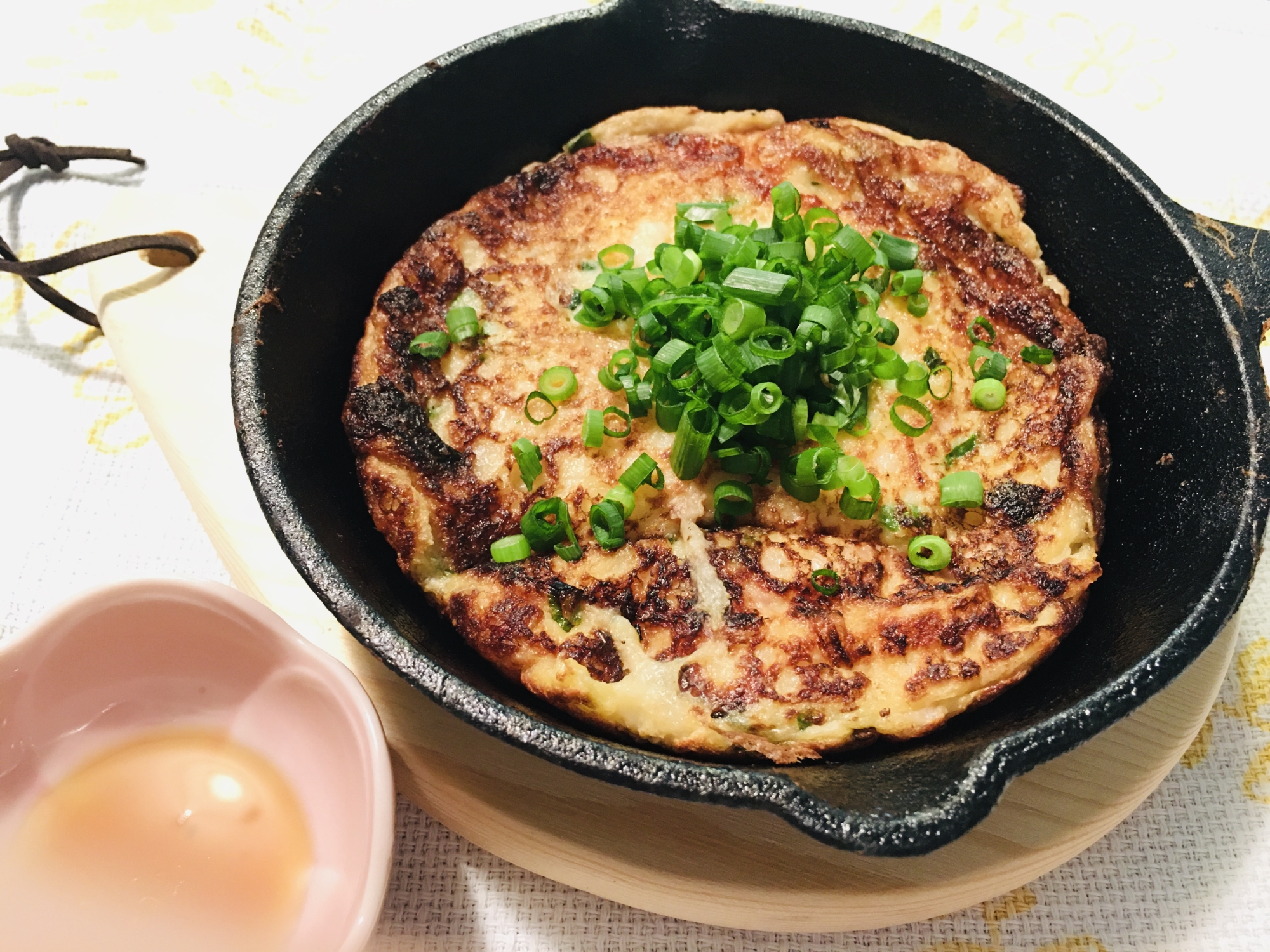 カリ！ふわ！とろ！長芋の鉄板焼き