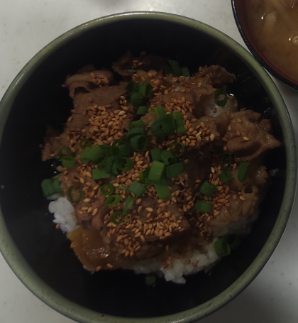 豚丼、おいしかったです。