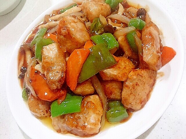 酢豚 レシピ 作り方 By Hideok8 楽天レシピ