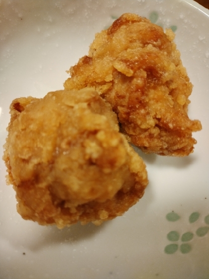 鶏もも肉のからあげ（めんつゆ）