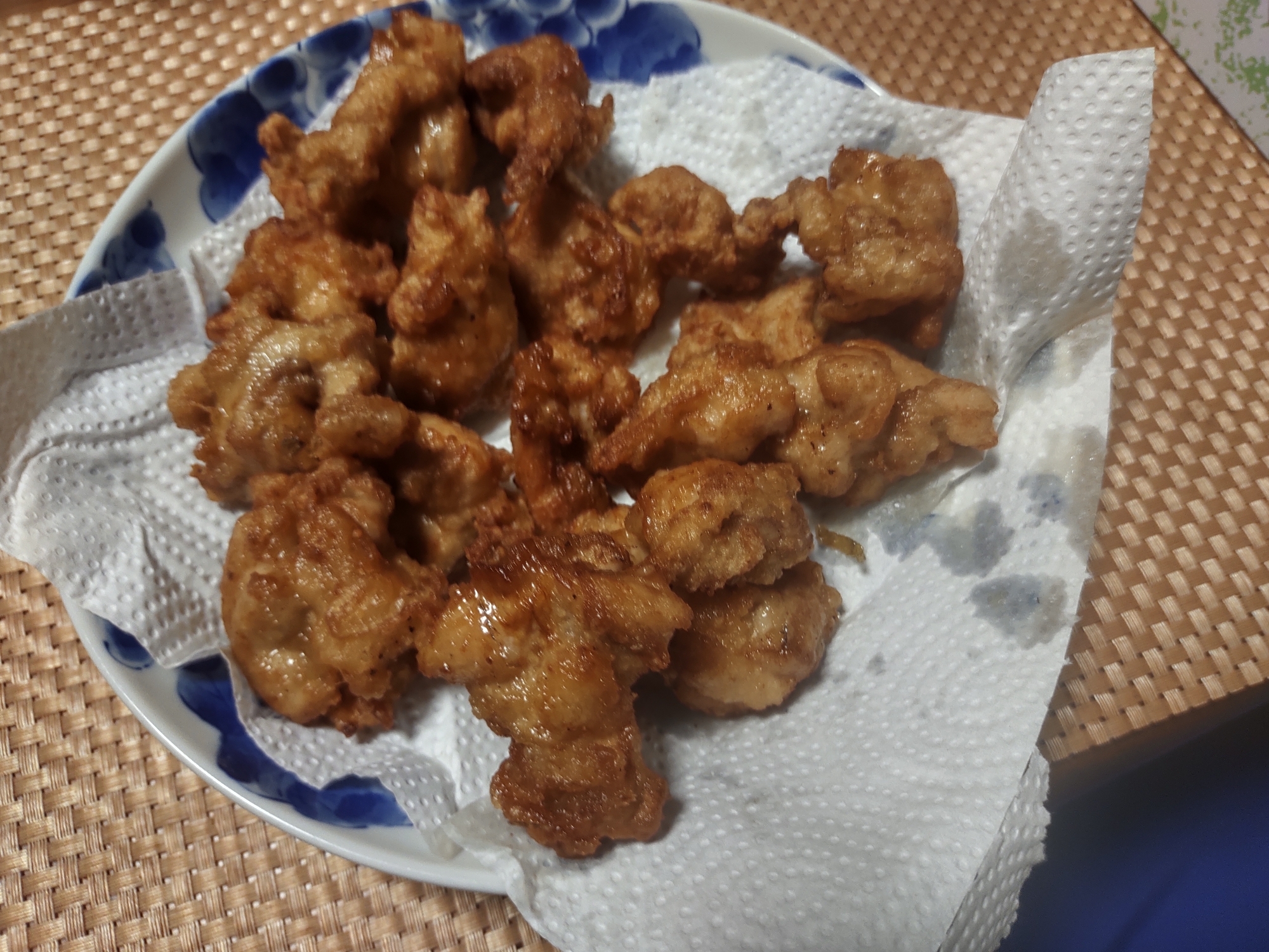 マヨネーズで唐揚げ