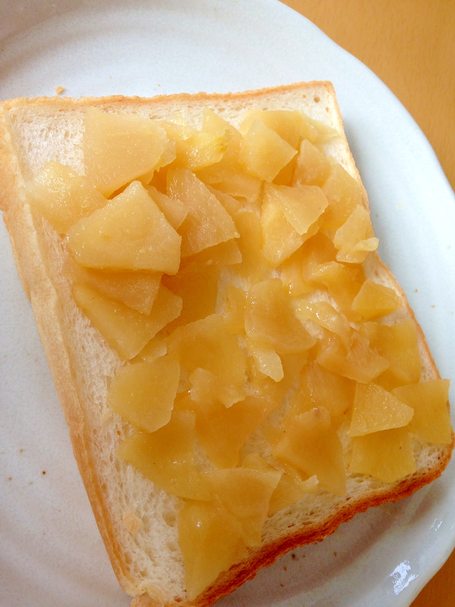 アップルパン アップルパイのりんごの残りで レシピ 作り方 By メロンパン28 楽天レシピ