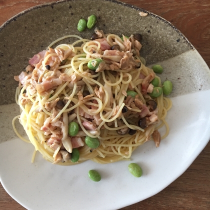 パスタ☆簡単♪ツナとエリンギのパスタ