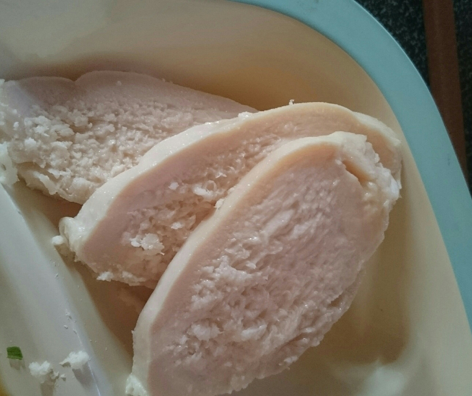 わさび風味の鶏ハム