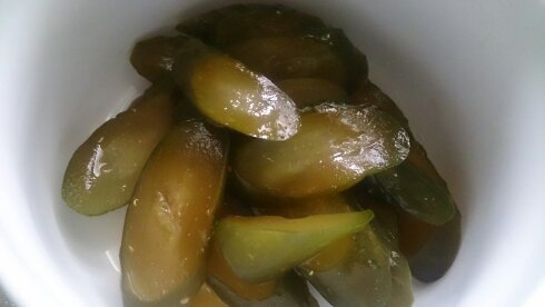 古漬けきゅうりの辛子めんつゆ漬け レシピ 作り方 By 楽天レシピ 古漬けきゅうりの辛子めんつゆ漬け レシピ 作り方 By 楽天レシピ