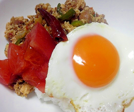 有り物で代用 なんちゃってガパオライス レシピ 作り方 By デラみーやん 楽天レシピ