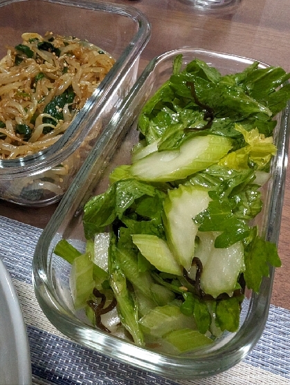 お手軽に野菜が取れて助かります♪