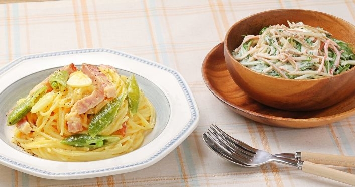 電子レンジでラクラク♪春野菜で作る定番メニューの時短献立