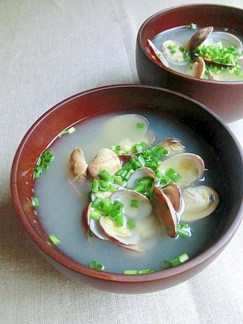 時短なあさりのお味噌汁 レシピ 作り方 By はぁぽじ 楽天レシピ 時短なあさりのお味噌汁 レシピ 作り方 By はぁぽじ 楽天レシピ
