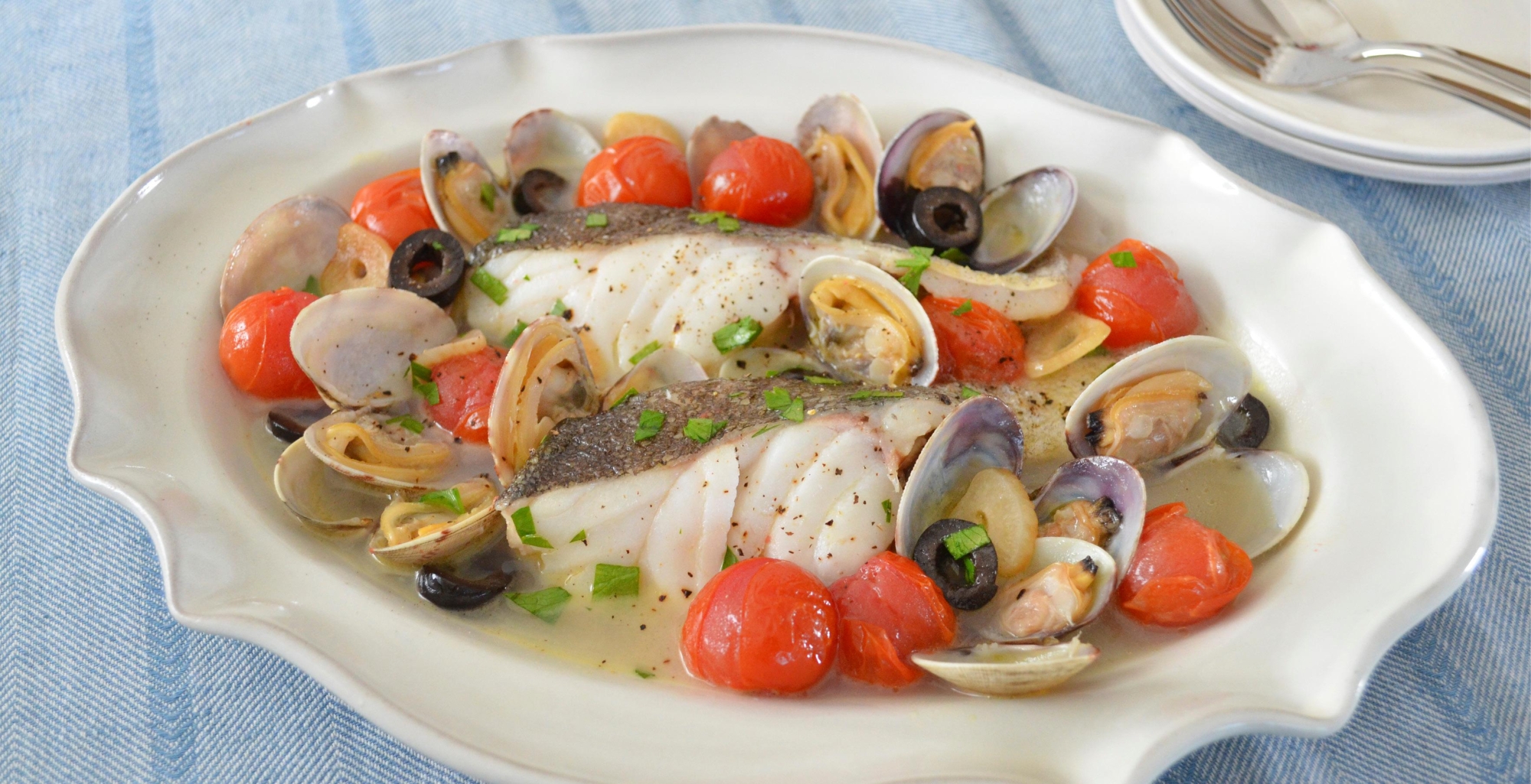 たらの簡単アクアパッツァ