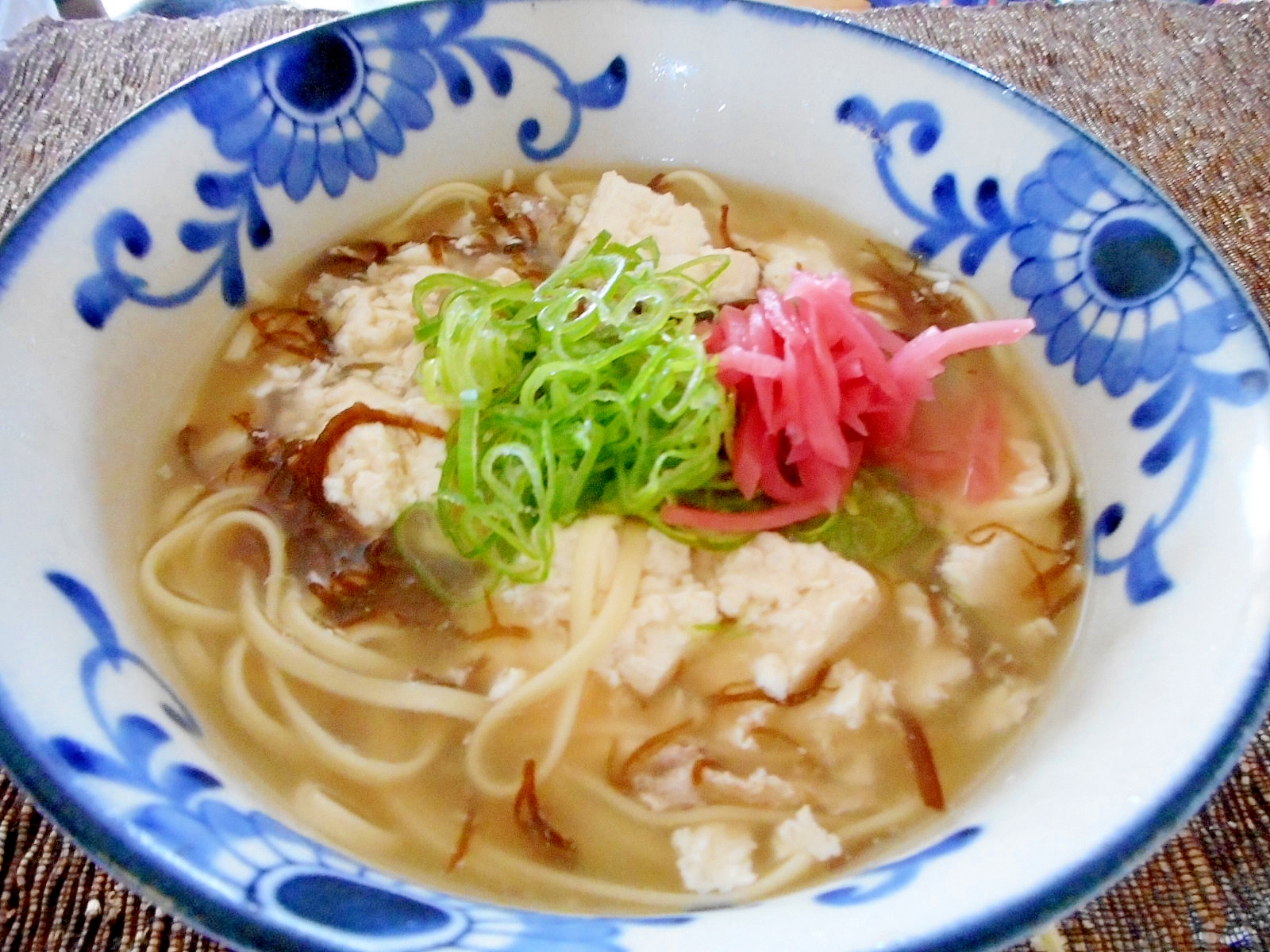 もずくと豆腐の沖縄そば レシピ 作り方 By Mococo05 楽天レシピ もずくと豆腐の沖縄そば レシピ 作り方 By Mococo05 楽天レシピ