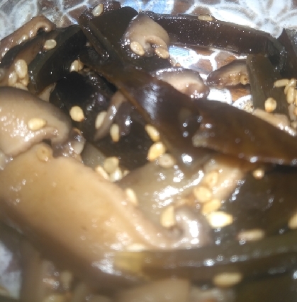 椎茸と昆布の佃煮