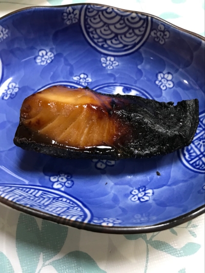 生姜風味のブリの照り焼き
