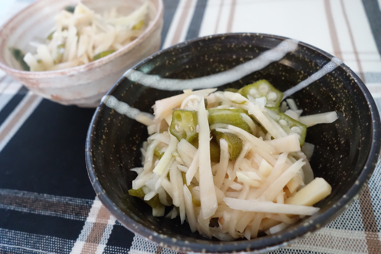 夏は新生姜とオクラで♪ 生姜たっぷりおつまみお惣菜