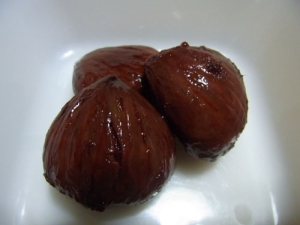 栗の渋皮煮 (甘露煮)