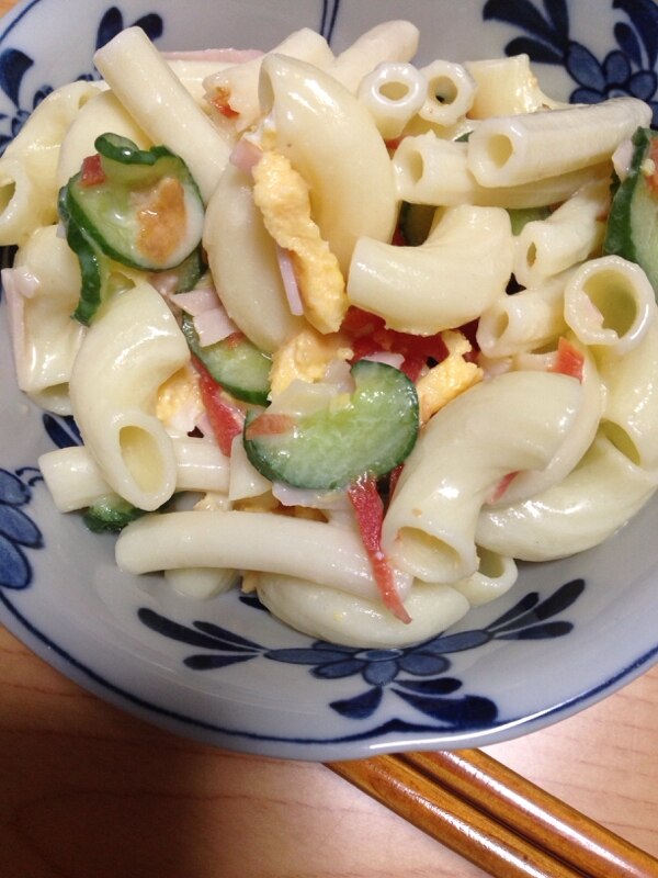 2種類のマカロニを使って☆マカロニサラダ☆ レシピ・作り方 by