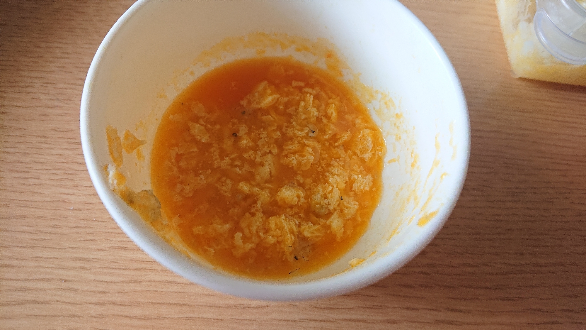 トマトとかぼちゃの豆腐スープ