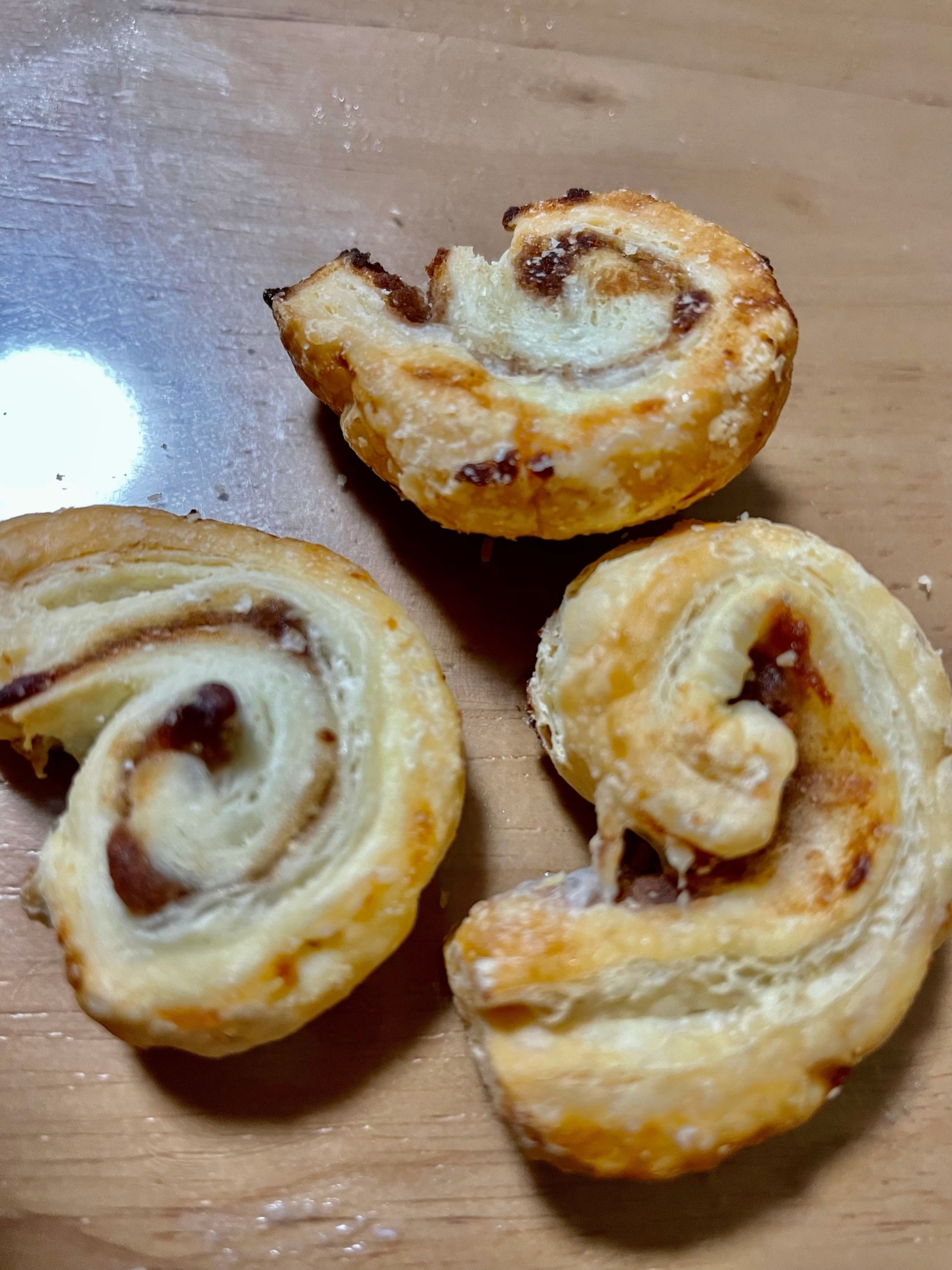 あんこパイ*簡単にできます