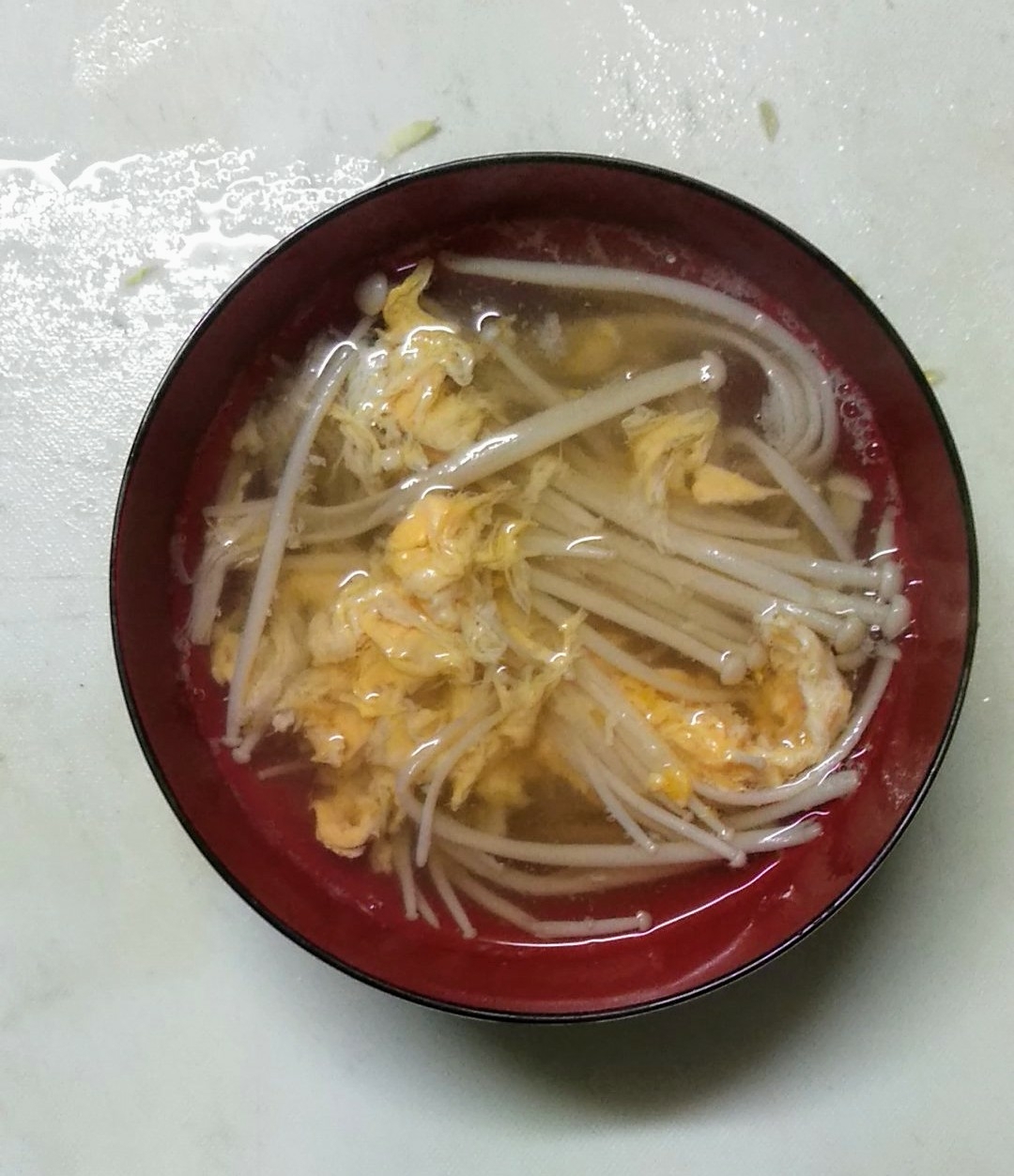 えのきのかき玉汁