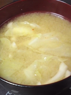 ホワイトぶなしめじ★味噌汁