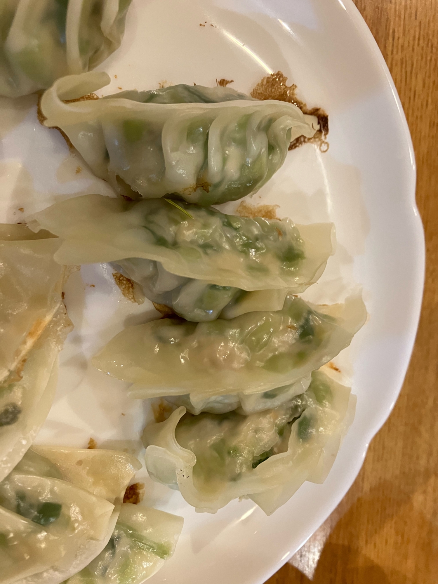 シャキシャキ大根葉餃子