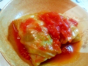 活力なべでロールキャベツ