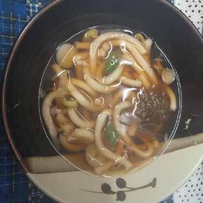 菜の花＊昆布うどん！