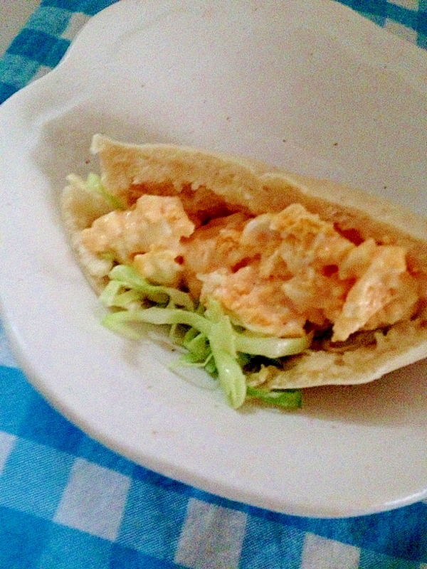 キャベツ 卵のピタパンサンド レシピ 作り方 By Thank You Good Bye 楽天レシピ